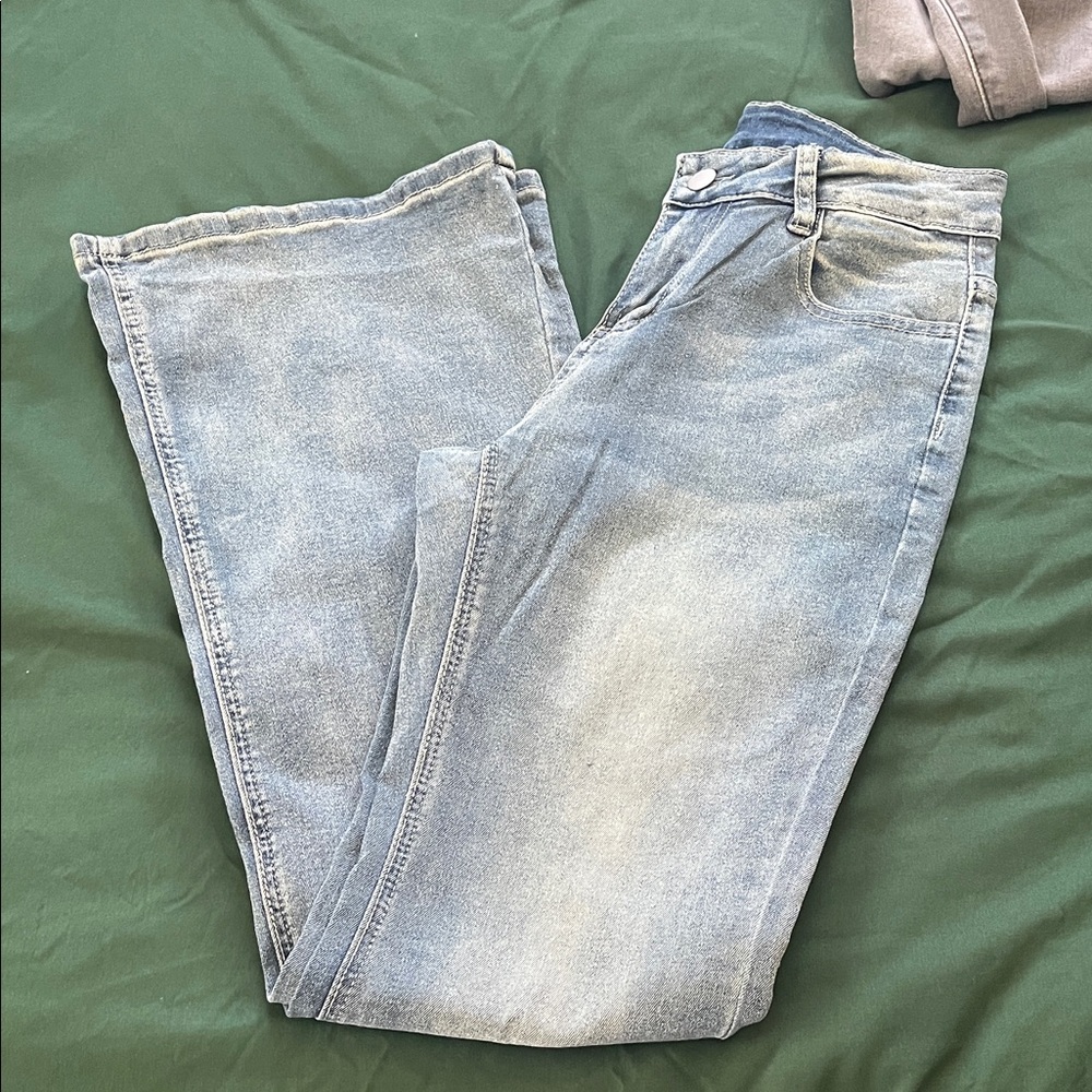 Light Blue Flare Jeans